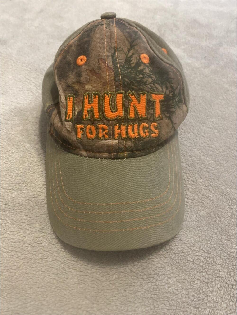 I Hunt For Hugs Camo Toddler Camouflage Baseball Cap Hat Outdoor Kids Bass Pro